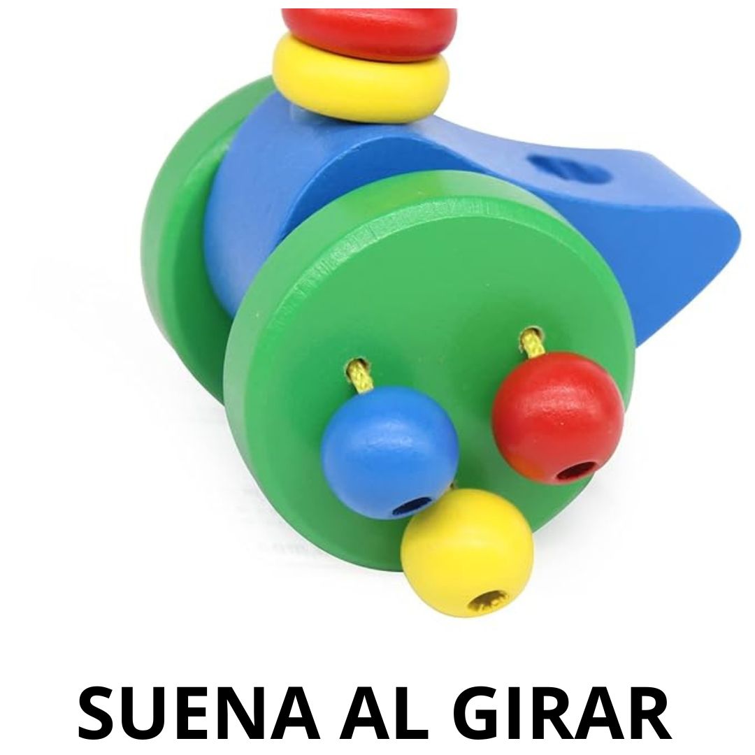 Andador de Animalitos Madera - Didactico