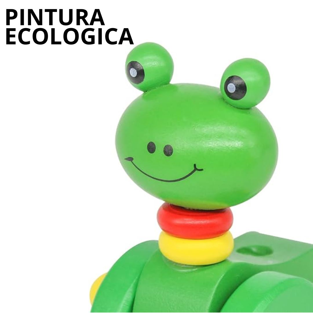Andador de Animalitos Madera - Didactico