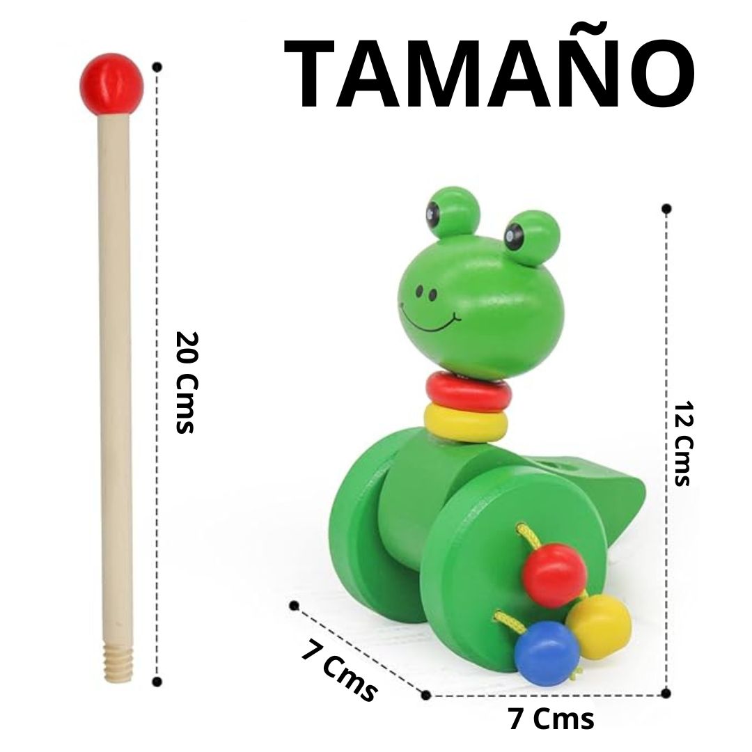 Andador de Animalitos Madera - Didactico